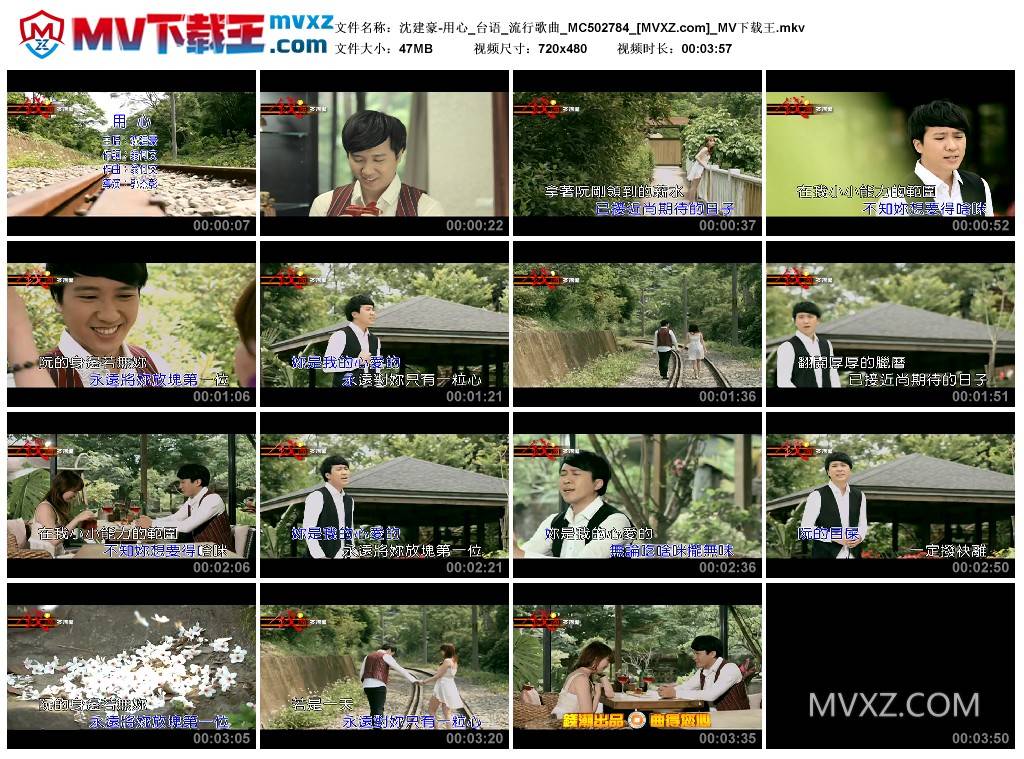 沈建豪-用心_台语_流行歌曲_MC502784